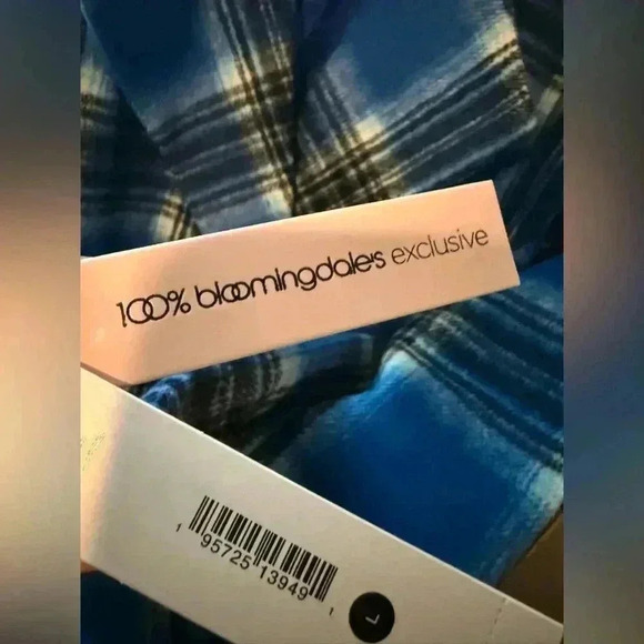 AQUA Plaid Duster Trench Coat - 100% Exclusive - NWT - Picture 9 of 14